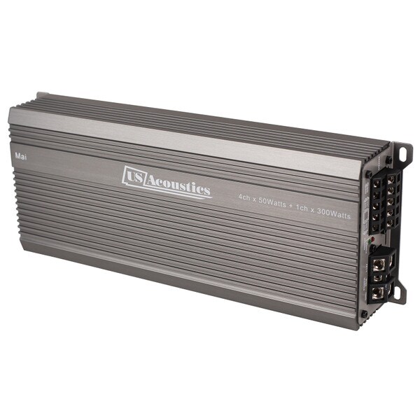 Main product image for U.S. Acoustics Mai 4 x 50 Watt + 1 x 300 Watts 5 Channel Amplifier268-9022